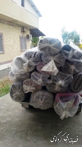 کمک رسانی به روستاهای سیل زده کردکوی 