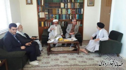 دیدار فرماندار با سادات شهرستان کردکوی