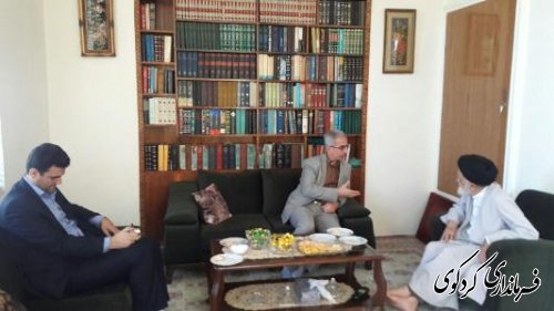 دیدار فرماندار با سادات شهرستان کردکوی