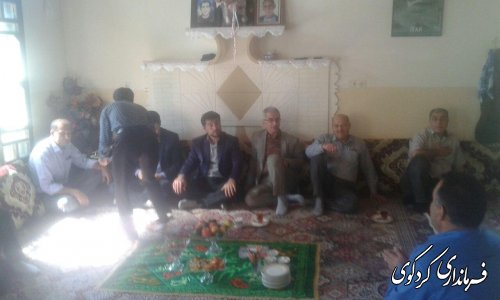 دیدار فرماندار با سادات شهرستان کردکوی