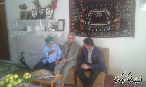 دیدار فرماندار با سادات شهرستان کردکوی