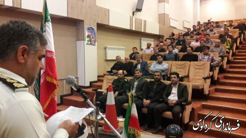 معاون فرماندار کردکوی : رعایت قوانین موجب انتقال فرهنگ به نسل آینده است