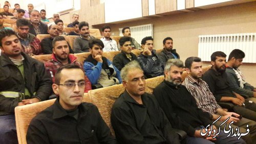 معاون فرماندار کردکوی : رعایت قوانین موجب انتقال فرهنگ به نسل آینده است