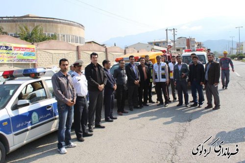 مانور پدافند غیر عامل با موضوع قطع خطوط برق بیمارستان تخصصی جراحی قلب کردکوی برگزار گردید.