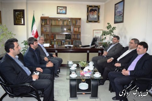 نشست مشترک فرمانداران شرق استان در فرمانداری کردکوی برگزار گردید.