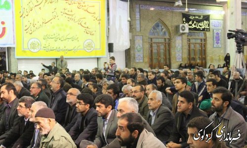 سیزدهمین یادواره سرداران و ۳۱۳ شهید شهرستان کردکوی و اولین سالگرد تنها شهید مدافع حرم شهرستان