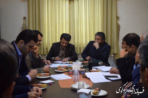 جلسه شورای هماهنگی ثبت احوال شهرستان برگزارشد 