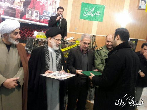با حضور فرماندار کردکوی از خانواده معظم شهدای کارگری شهرستان تجلیل شد