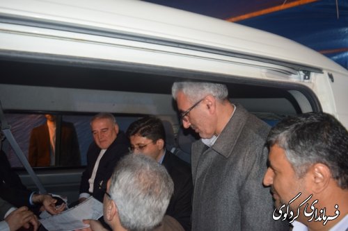 حضور دکتر لاریجانی ریییس مجلس شورای اسلامی در جلسه شورای اداری شهرستانهای غرب استان در  کردکوی (گزارش تصویری )