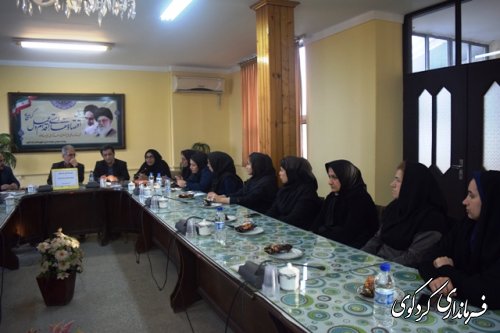 جلسه هم اندیشی بانوان با رویکرد توسعه ی تربیت بدنی بانوان در شهرستان کردکوی  به ریاست مجتبی جمالی فرماندار تشکیل شد.