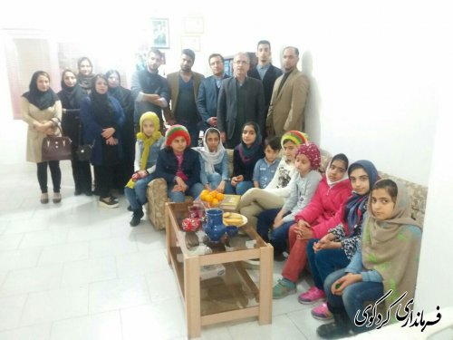 بازدید جمالی فرماندار کردکوی از موسسه علمی و آموزشی ،پژوهشی و هنری دارالفنون شهر کردکوی.