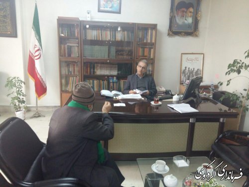 دیدار چهره به چهره شهروندان با فرماندار