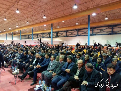 حضور فرماندار و بخشدار کردکوی در دهمین جشنواره بین المللی اقوام گلستان 
