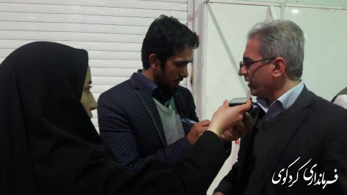 حضور فرماندار و بخشدار کردکوی در دهمین جشنواره بین المللی اقوام گلستان 