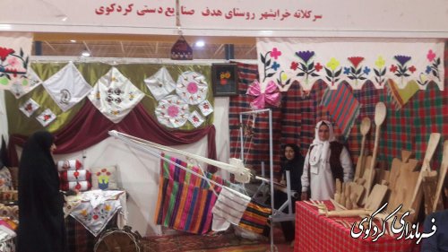 حضور فرماندار و بخشدار کردکوی در دهمین جشنواره بین المللی اقوام گلستان 