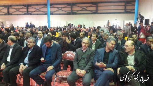 حضور فرماندار و بخشدار کردکوی در دهمین جشنواره بین المللی اقوام گلستان 