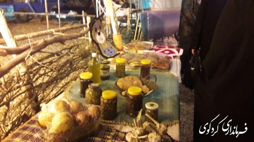 حضور فرماندار و بخشدار کردکوی در دهمین جشنواره بین المللی اقوام گلستان 