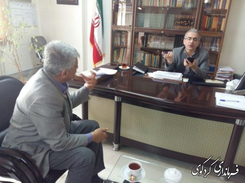 دیدارهفتگی فرماندار کردکوی با مردم کردکوی