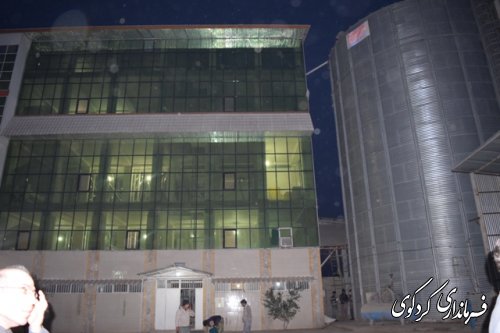 بازدید یزدانی معاون وزیر صنعت معدن و تجارت از شهرک صنعتی کردکوی