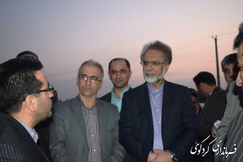 بازدید یزدانی معاون وزیر صنعت معدن و تجارت از شهرک صنعتی کردکوی