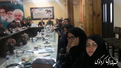 تقدیر فرماندار کردکوی از تلاشها و زحمات موثر همه دست اندر کاران برگزاری کنگره اجلاسیه ۴۰۰۰ شهید استان در شهرستان کردکوی.