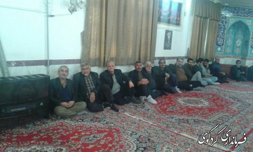 آیین بزرگداشت هفتمین روز ارتحال ملکوتی هاشمی رفسنجانی در روستاهای بخش مرکزی 