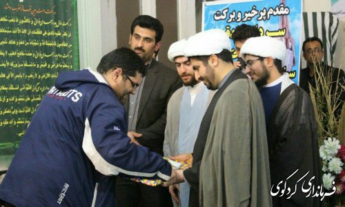 شرکت جمالی در مراسم چهارمین یادواره ۱۲ شهید خونین بال محله بالابلوک کردکوی