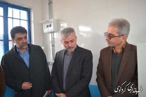  مخزن 500 متر مکعبی روستای یساقی شهرستان کردکوی افتتاح شد