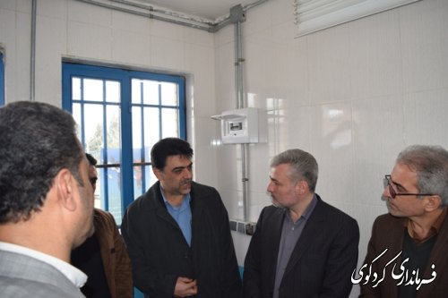  مخزن 500 متر مکعبی روستای یساقی شهرستان کردکوی افتتاح شد