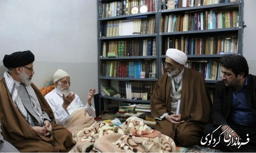 دیدار معاون فرماندار و بخشدار مرکزی بهمراه مسئولان با خانواده شهدا و روحانی روستای سرکلاته کردکوی
