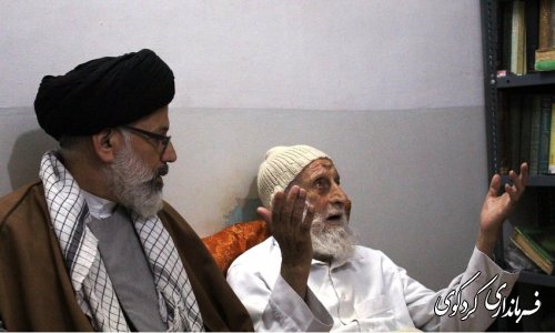دیدار معاون فرماندار و بخشدار مرکزی بهمراه مسئولان با خانواده شهدا و روحانی روستای سرکلاته کردکوی
