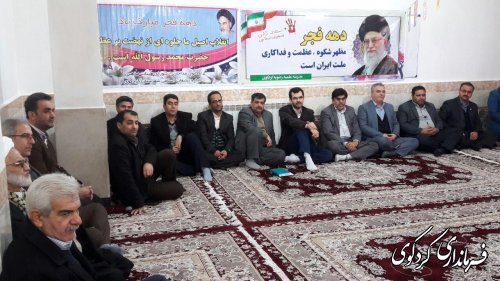 دیدار اعضای شورای اداری  با حجه الاسلام شاعری امام جمعه شهرستان کردکوی