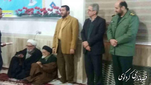 گزارش تصویری حضور فرماندار در مراسم یادواره شهدای عقیلی محله کردکوی
