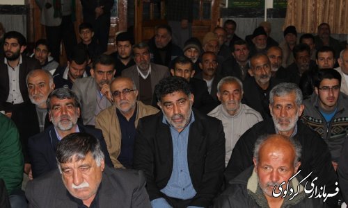 یادواره سرداران و 26 شهید محله ولاغوز برگزار شد(تصویری )