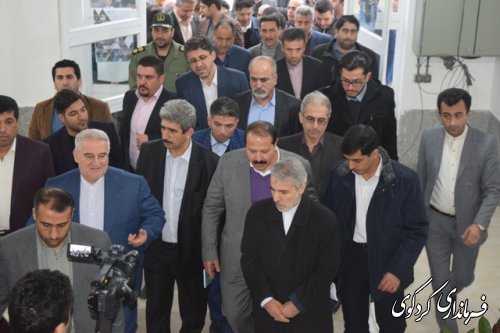 حضور دکتر محمد باقر نوبخت ،معاون رییس جمهور و رییس سازمان مدیریت و برنامه ریزی کشور و مقامات استانی و شهرستانی 
