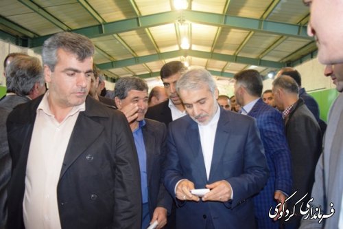 حضور دکتر محمد باقر نوبخت ،معاون رییس جمهور و رییس سازمان مدیریت و برنامه ریزی کشور و مقامات استانی و شهرستانی 