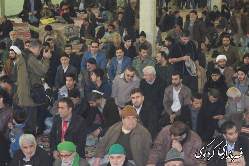 حضور معاون سیاسی امنیتی استاندار در راهپیمایی 22 بهمن کردکوی