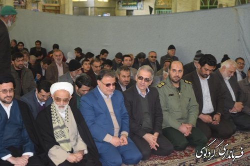 حضور معاون سیاسی امنیتی استاندار در راهپیمایی 22 بهمن کردکوی