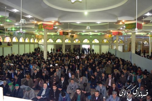 حضور معاون سیاسی امنیتی استاندار در راهپیمایی 22 بهمن کردکوی