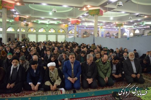 حضور معاون سیاسی امنیتی استاندار در راهپیمایی 22 بهمن کردکوی