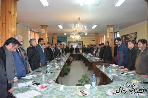 یازدهمین جلسه شورای اداری شهرستان کردکوی (گزارش تصویری )