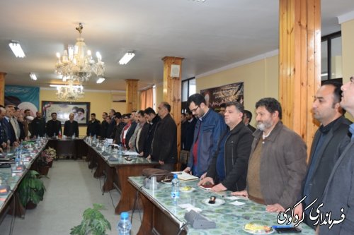 یازدهمین جلسه شورای اداری شهرستان کردکوی (گزارش تصویری )