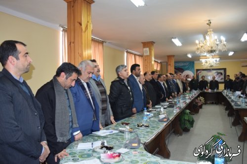 یازدهمین جلسه شورای اداری شهرستان کردکوی (گزارش تصویری )