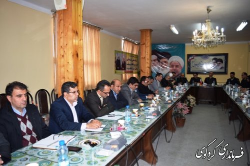 یازدهمین جلسه شورای اداری شهرستان کردکوی (گزارش تصویری )