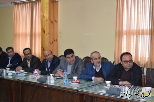 یازدهمین جلسه شورای اداری شهرستان کردکوی (گزارش تصویری )