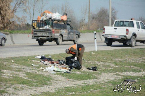 آیین رسمی اجرایی شدن طرح استانی بزرگراه سبز با حضور جمالی فرماندار،