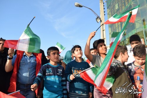 گزارش تصویری از اجرای جشن برنامه ی تلوزیونی " همه با هم "در کردکوی 