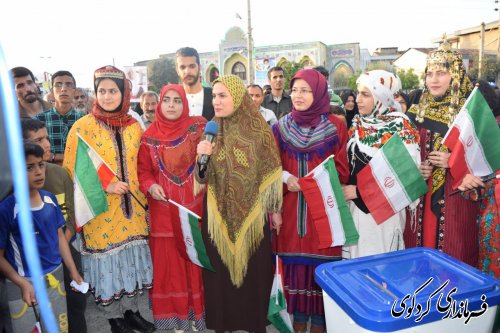گزارش تصویری از اجرای جشن برنامه ی تلوزیونی " همه با هم "در کردکوی 