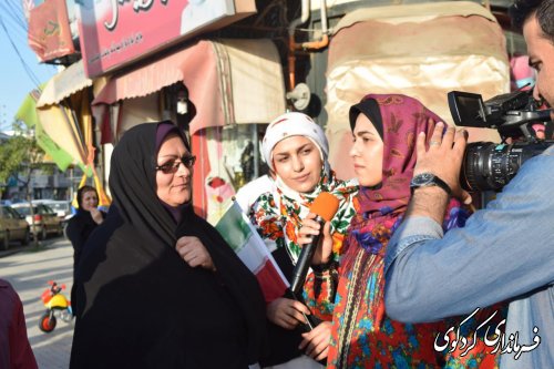 گزارش تصویری از اجرای جشن برنامه ی تلوزیونی " همه با هم "در کردکوی 