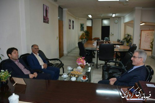 دیدار مدیرکل بهزیستی استان با فرماندارکردکوی 